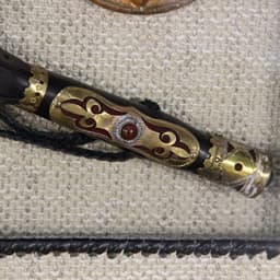 Камча ручной работы, сувенирная, деревянный багет