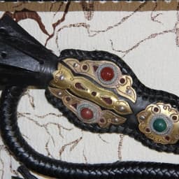 Камчы ручной работы, сувенирная, золотой багет