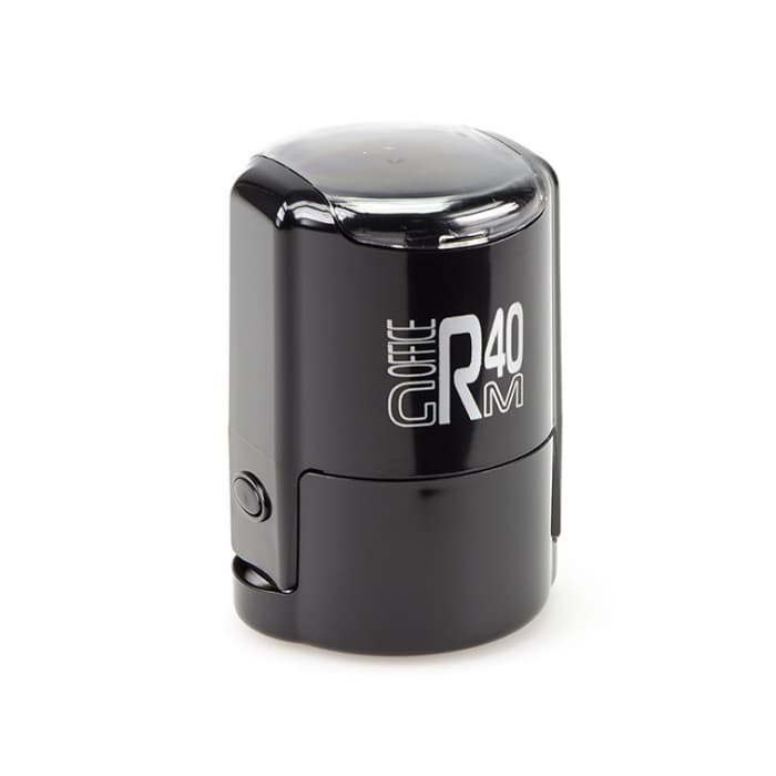 GRM R 40 office+BOX  оснастка для печати в боксе ЧЕРНЫЙ корпус (№1)