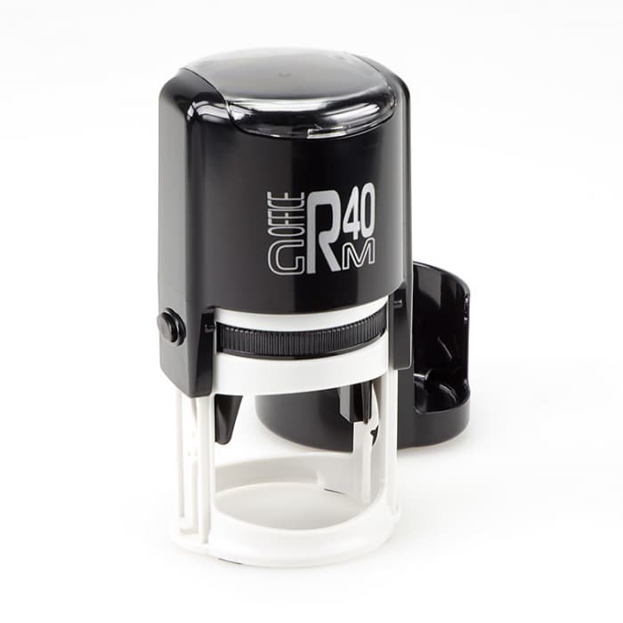 GRM R 40 office+BOX  оснастка для печати в боксе ЧЕРНЫЙ корпус (№1)