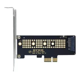 Переходник Pci-E 1X --> NGFF, NVME (вертикальный)