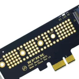 Переходник Pci-E 1X --> NGFF, NVME (вертикальный)