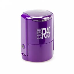 GRM R 40 office+BOX  оснастка для печати в боксе ФИОЛЕТОВЫЙ корпус (№2)