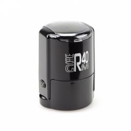 GRM R 40 office+BOX  оснастка для печати в боксе ЧЕРНЫЙ корпус (№1)