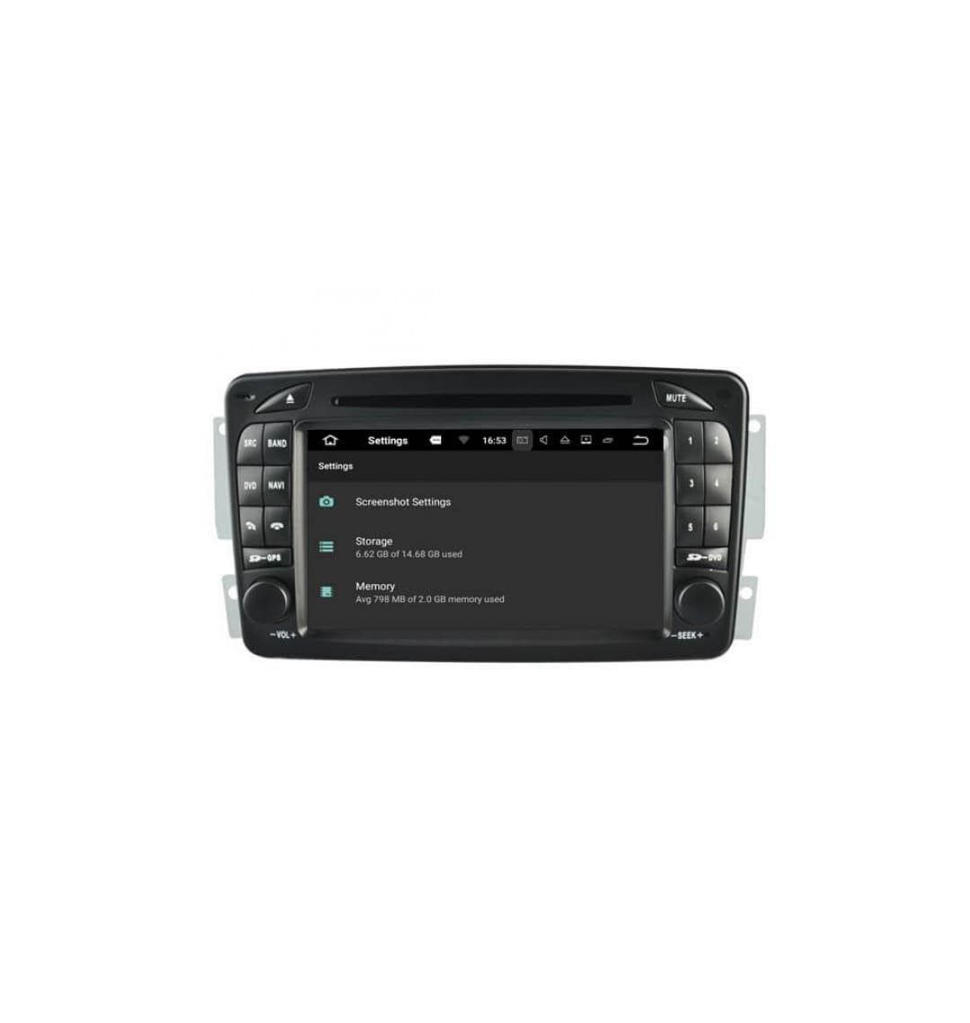 Штатное головное устройство WINCA S190 MB W203 old version