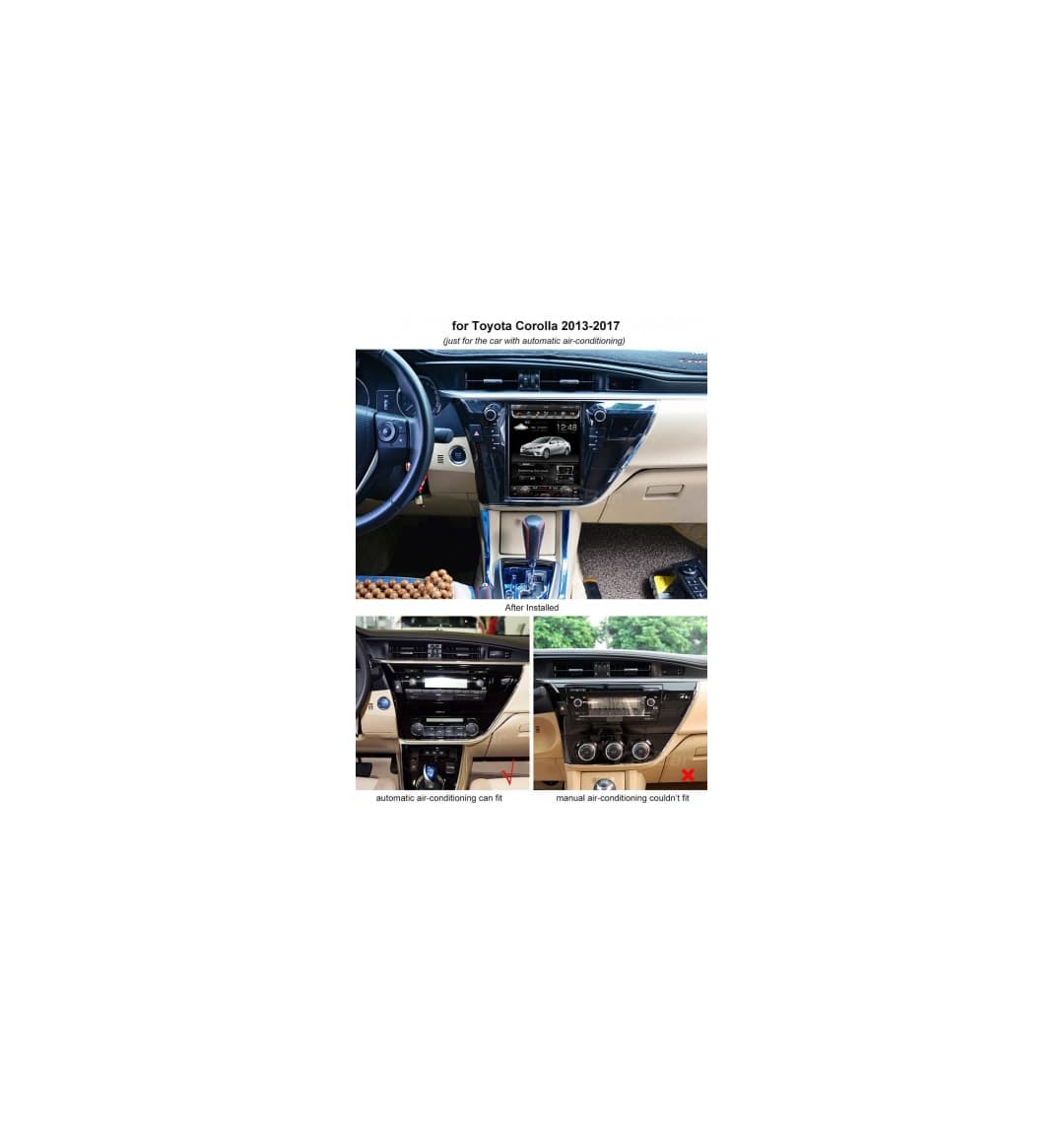 Штатное головное устройство Tesla Style 2+32GB TOYOTA COROLLA 2014-2016