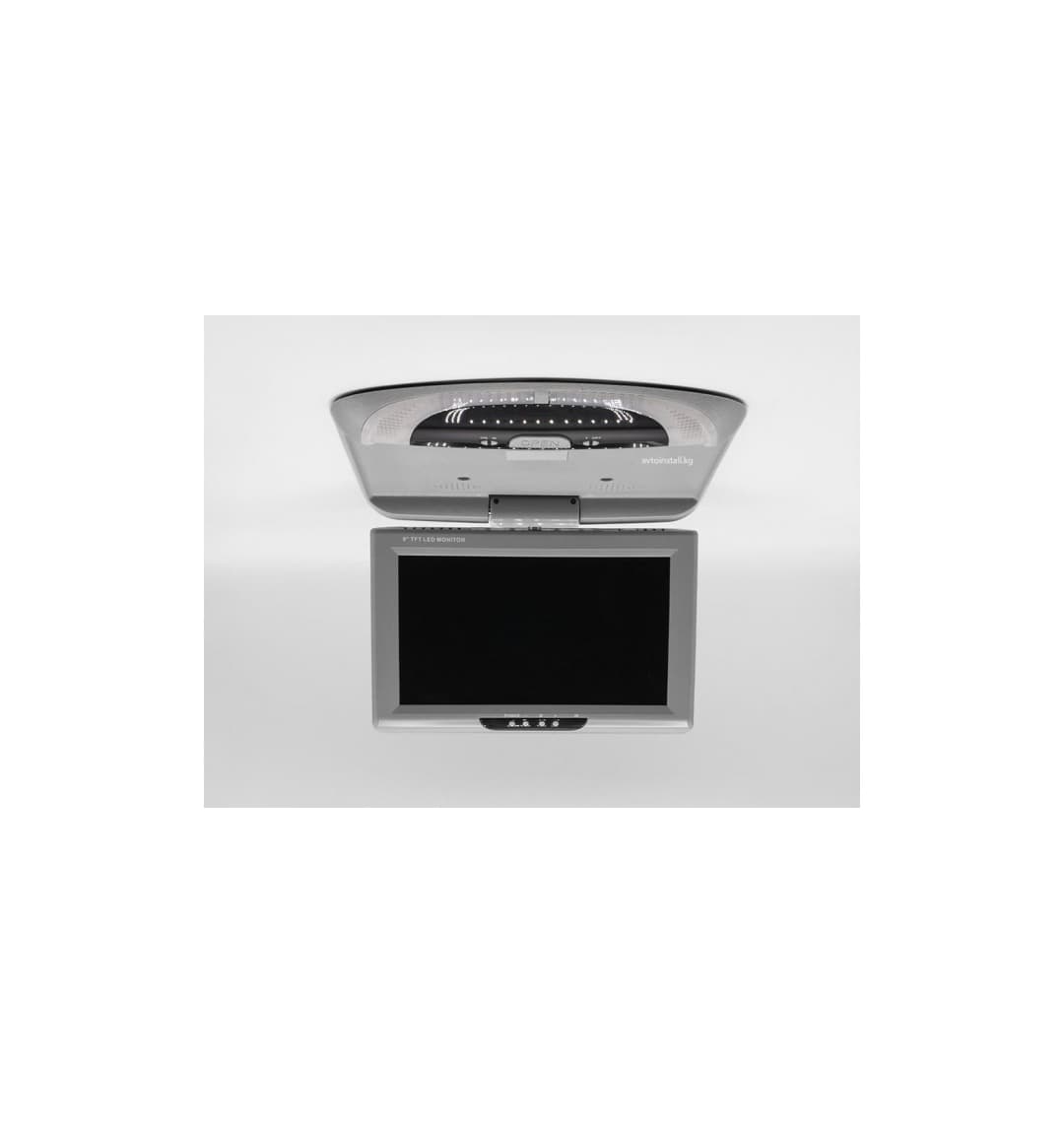 Монитор потолочный 9" Серый 2 видеовхода