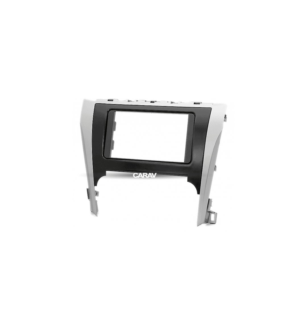 Рамка CARAV 11-169 2-DIN TOYOTA Camry, Aurion 2011-2014 / DAIHATSU Altis 2012+ (черный + серебро)