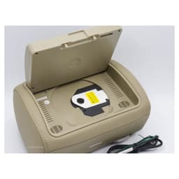 Подголовник с монитором DVD 7" (Беж)