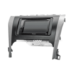 Рамка CARAV 11-169 2-DIN TOYOTA Camry, Aurion 2011-2014 / DAIHATSU Altis 2012+ (черный + серебро)