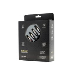 Межблочный кабель SWAT SIX-450 4RCA-4RCA