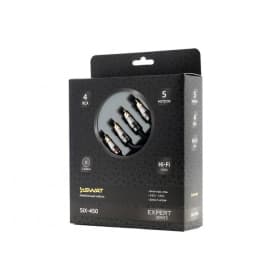 Межблочный кабель SWAT SIX-450 4RCA-4RCA