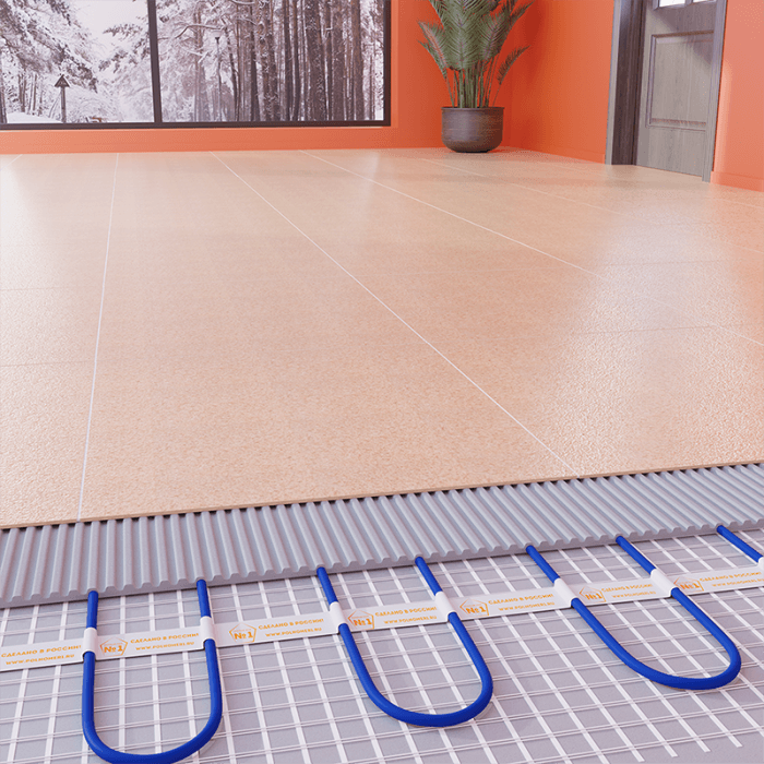 Нагревательный мат «ТЁПЛЫЙ ПОЛ №1» ТСП-150 Вт-1,0 м2