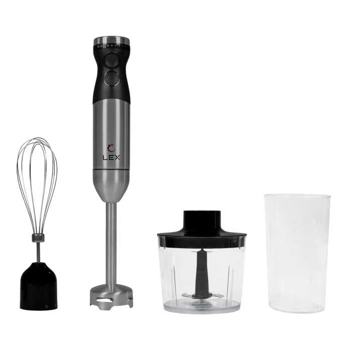 Блендер LEX LX-1001-3 погружной чер.