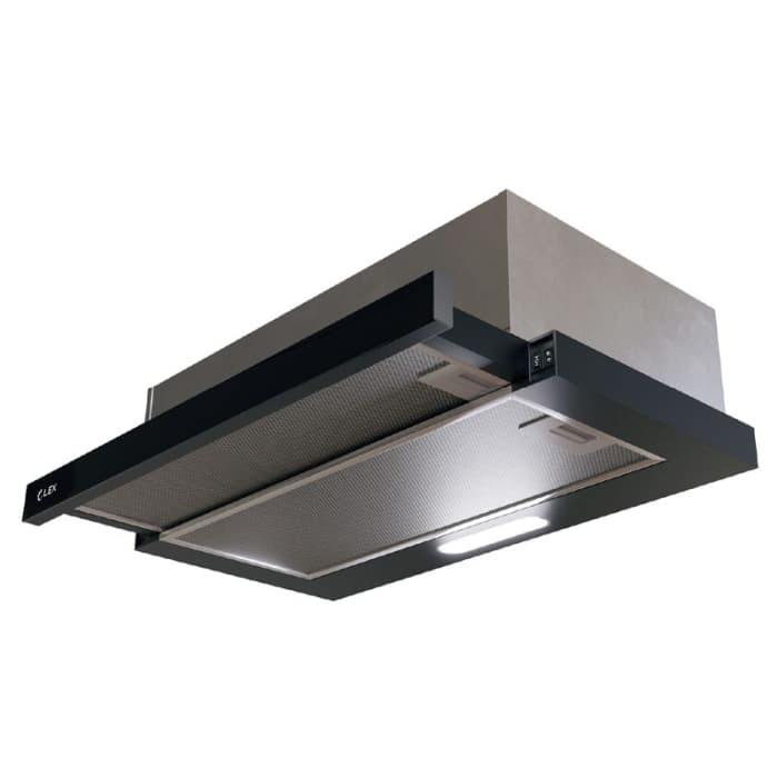 Вытяжка LEX HONVER 600 BLACK встр.