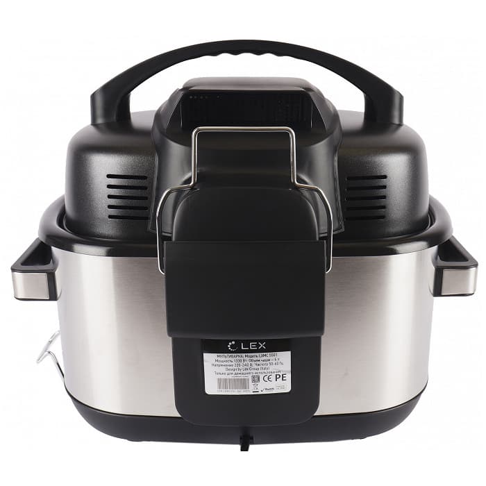 Мультиварка LEX LXMC 5501 + аэрофритюрница чер.