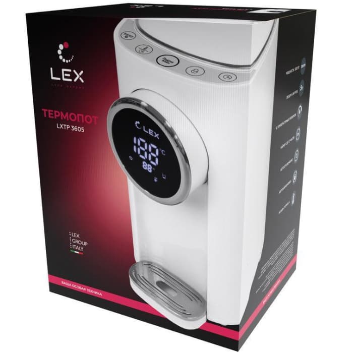 Термопот LEX LXTP 3605 (бел)