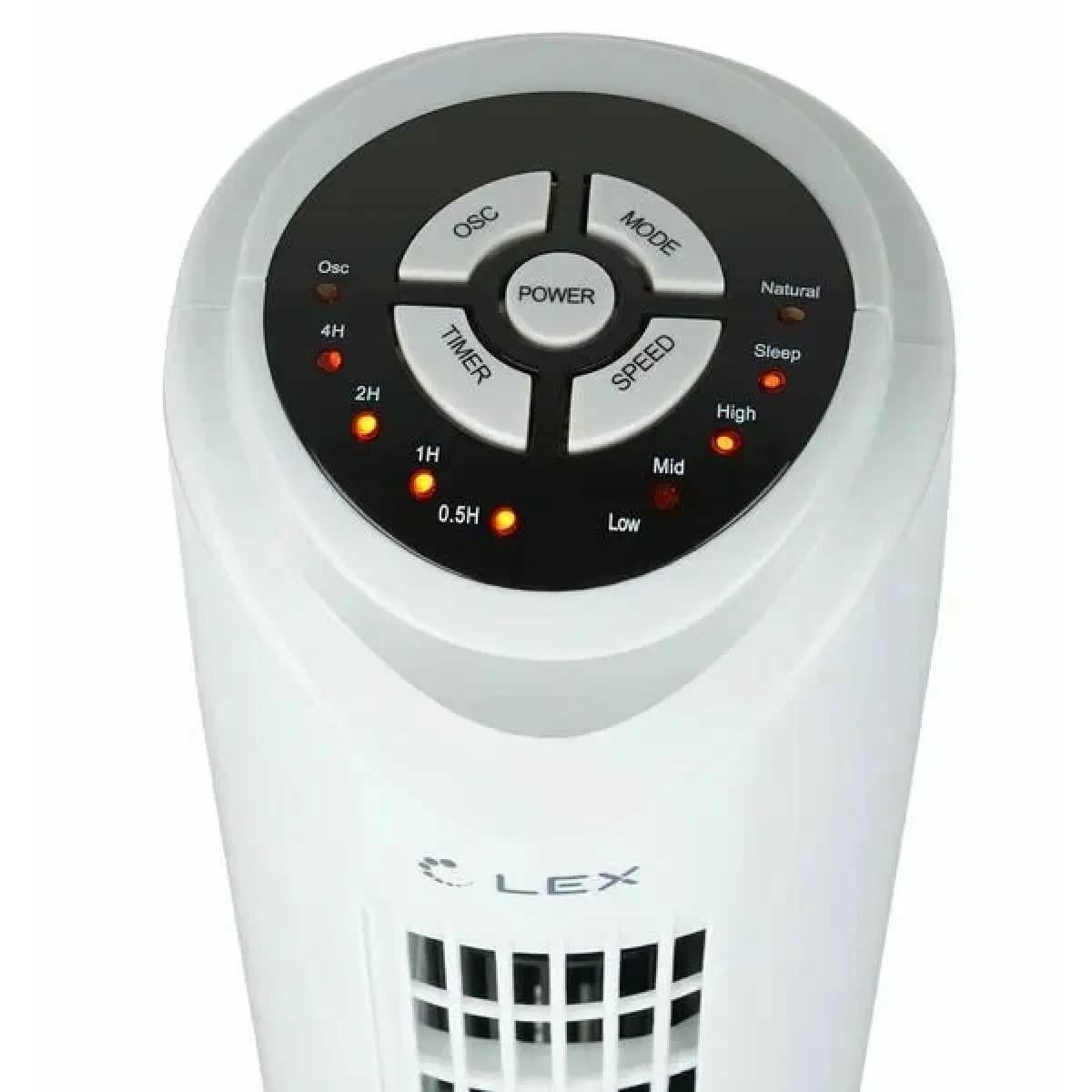 Вентилятор колонна LEX LXFC 8364 с ПДУ бел