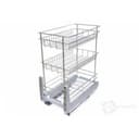 Корзина для сушки Jet SN152A.300CP трехуровневая 300 полного выдвижения доводчик цвет хром