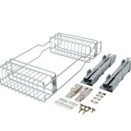 Корзина для сушки Jet SW150L.150CP левая 150 напр полного выдвижения доводчик цвет хром с креп