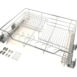 Корзина для сушки Jet SW150L.200CP левая 200 напр полного выдвижения доводчик цвет хром с креп