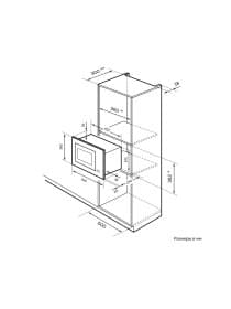 Микроволновая печь LEX BIMO 20.03 INOX встраиваемая