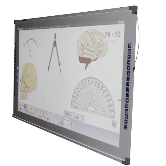 Интерактивная доска Proptimax диагональ (82) 16:10