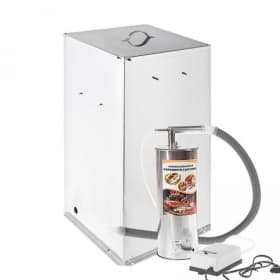 Коптильня холодного копчения "Дым Дымыч" модель 02Б, нержавеющая сталь дымогенератор + камера объемом 50 л.