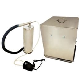 Коптильня холодного копчения "Дым Дымыч" модель 02М, нержавеющая сталь дымогенератор + камера объемом 32 л.