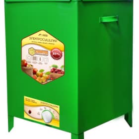 Электросушилка "Сухофрукт" В02, 4 поддона (метталический квадратный корпус, конвекция, 20 литров, с вентилятором)