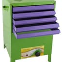 Электросушилка "Сухофрукт" Г02, 5 поддонов (метталический квадратный корпус, 5 выдвижных поддонов, конвекция, 20 литров, с вентилятором)