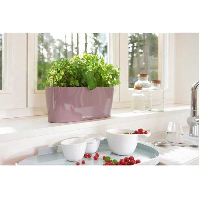 Кашпо Lechuza Дельта 40 Антрацит с системой полива