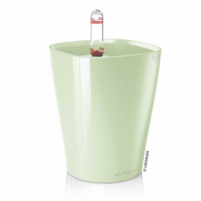 Кашпо Lechuza Мини-Дельтини Светло-Зеленый с системой полива