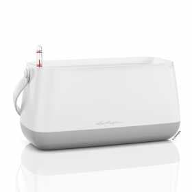 Корзинка для растений  Юла бел/серый