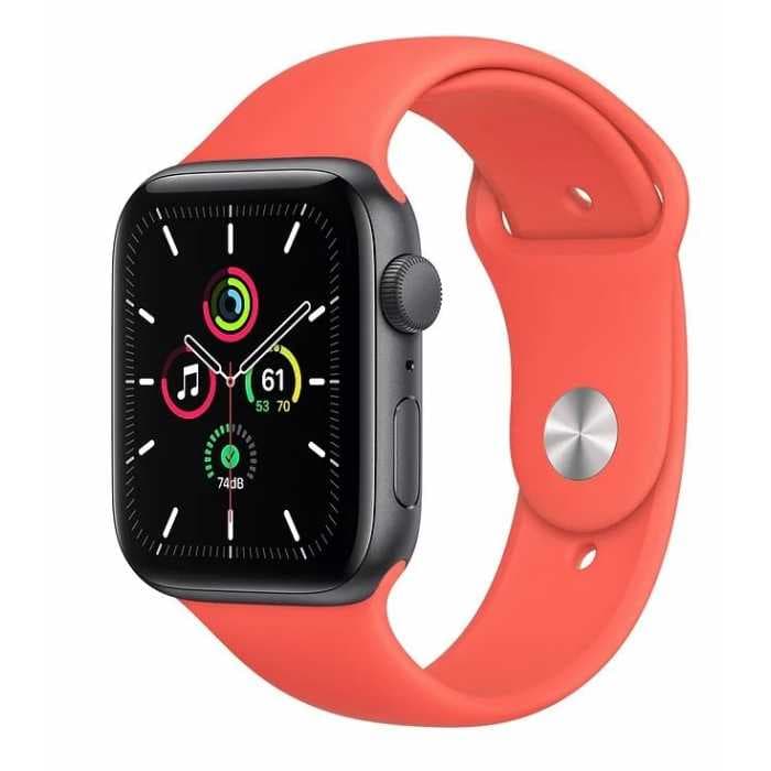 Смарт-часы Apple watch se 44 mm star, silver