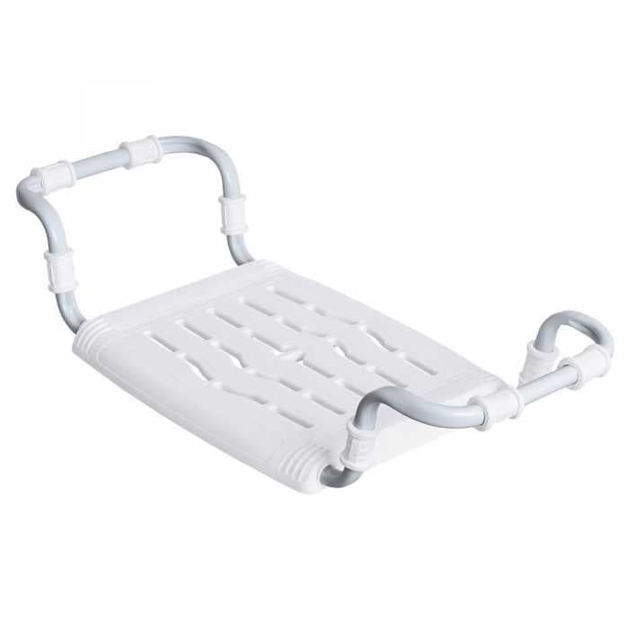 Сиденье на ванну Nika "Раздвижное" (пластик) арт (СВ5)