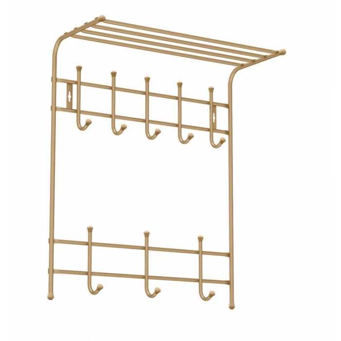 Вешалка Nika с полкой на 8 крючков арт. (ВПТ8)