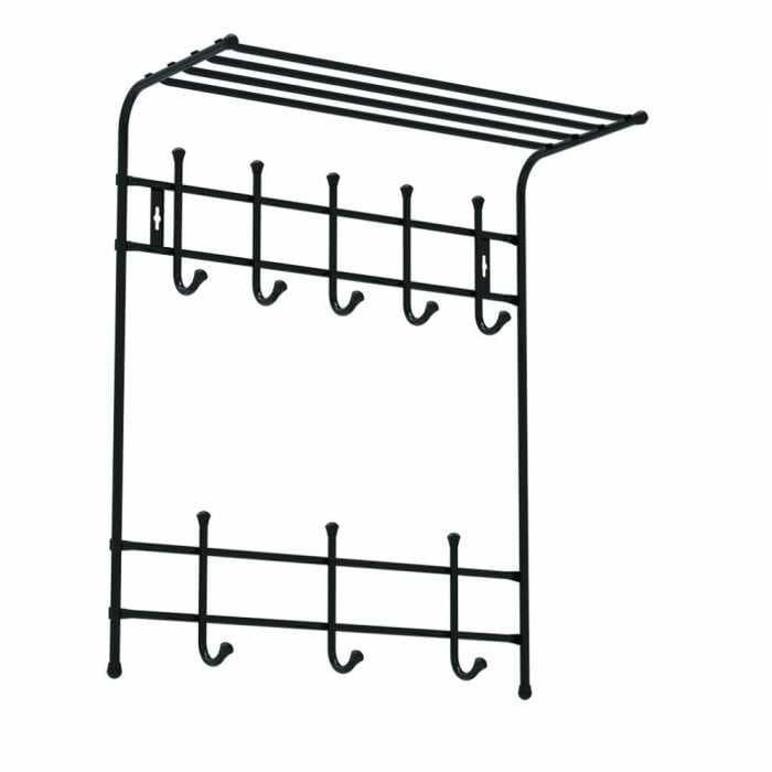 Вешалка Nika с полкой на 8 крючков арт. (ВПТ8)