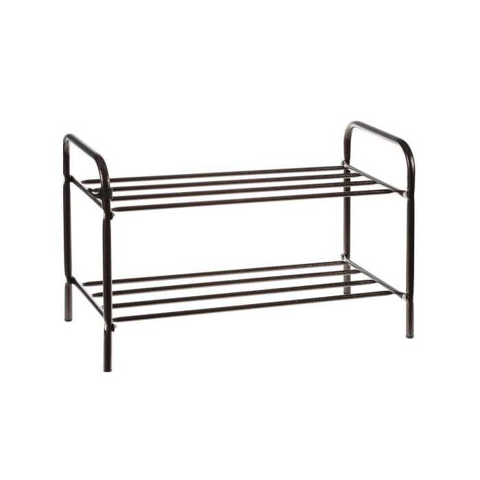 Подставка для обуви 2-х полочная 80см медный