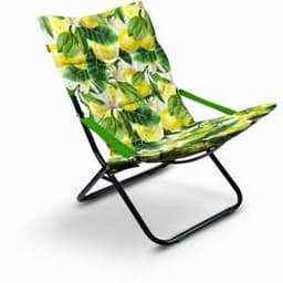 Кресло-шезлонг Nika складное с матрасом цвет красный (HHK-4/R)