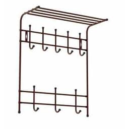 Вешалка Nika с полкой на 8 крючков арт. (ВПТ8)