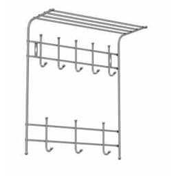 Вешалка Nika с полкой на 8 крючков арт. (ВПТ8)