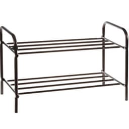 Подставка для обуви 2-х полочная 80см медный