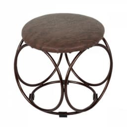 Банкетка круглая (медный антик)