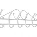 Вешалка "Ажур 6" белое серебро