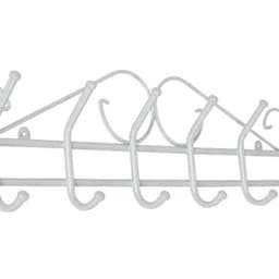 Вешалка "Ажур 6" белое серебро