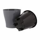 Горшок цв. "Лея" 3,6л двойной (с автополивом)(серый)