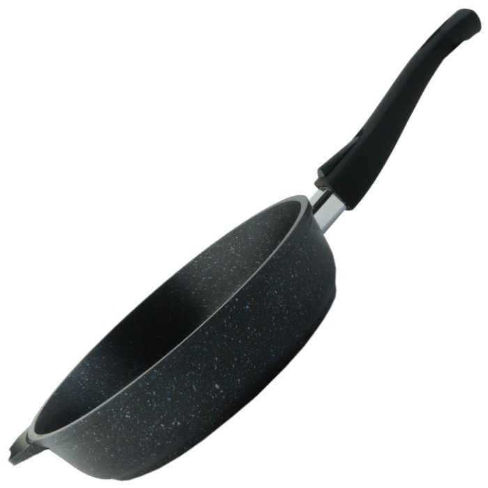 Сковорода со стеклянной крышкой и со съемной ручкой «Гранит» Granite 22см арт. с022701