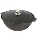 Казан для плова с алюминиевой крышкой «Гранит» Granite 10 л арт. 510701