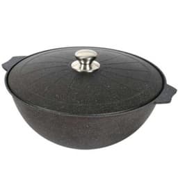 Казан для плова с алюминиевой крышкой «Гранит» Granite 10 л арт. 510701